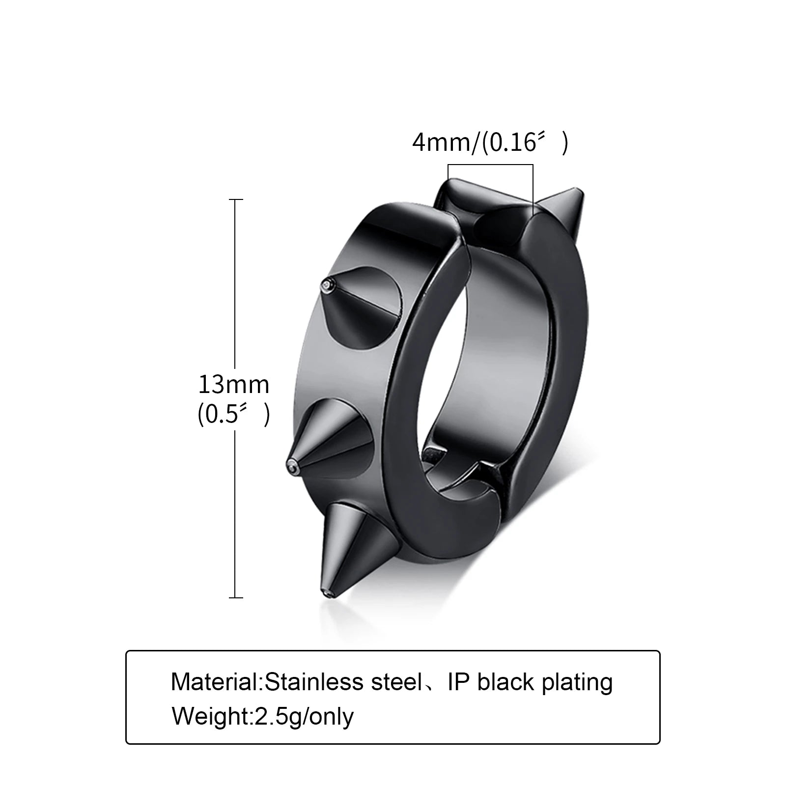 Vnox Earrings for Men Women