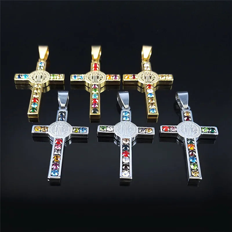 Catholic Jesus Cross Necklace <3