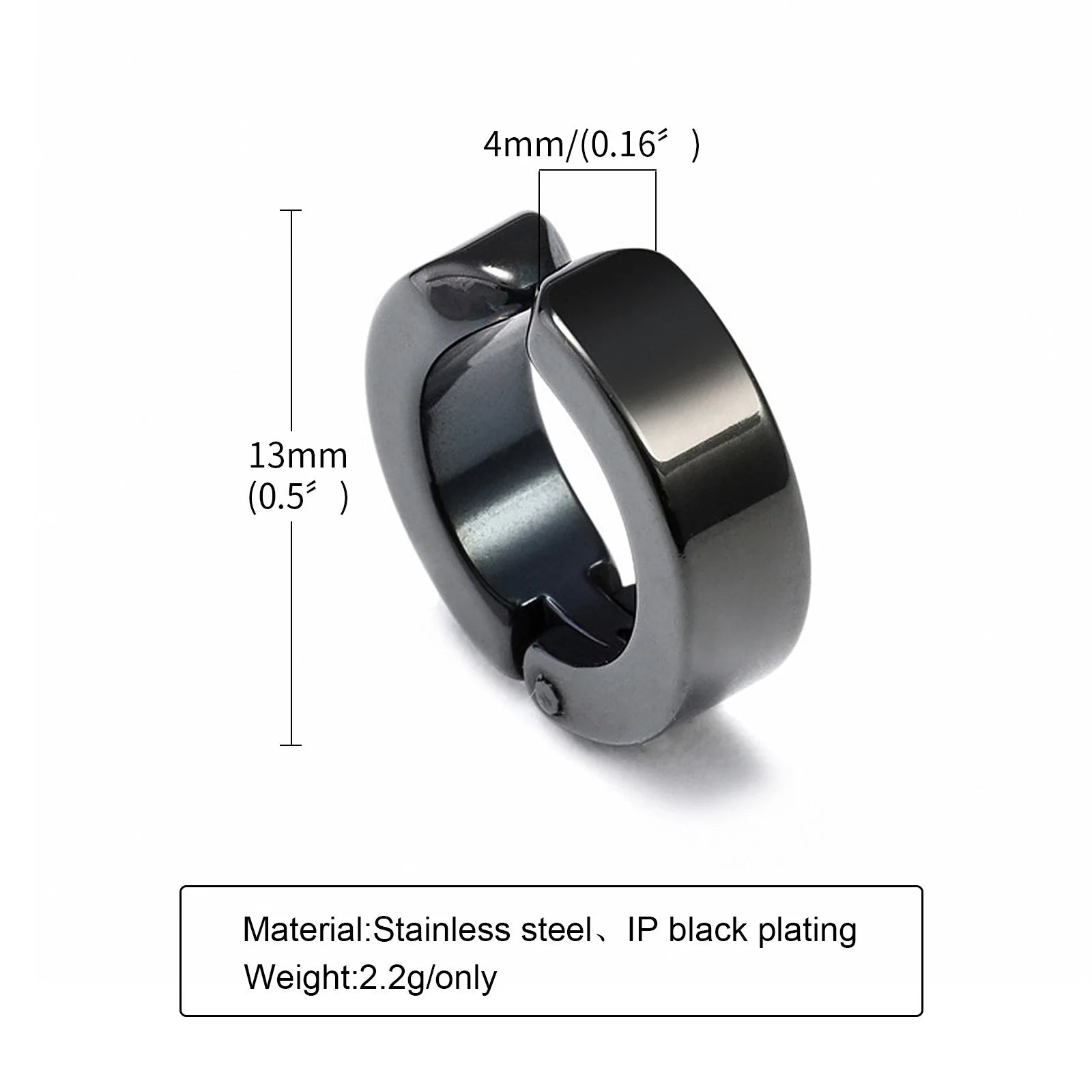 Vnox Earrings for Men Women