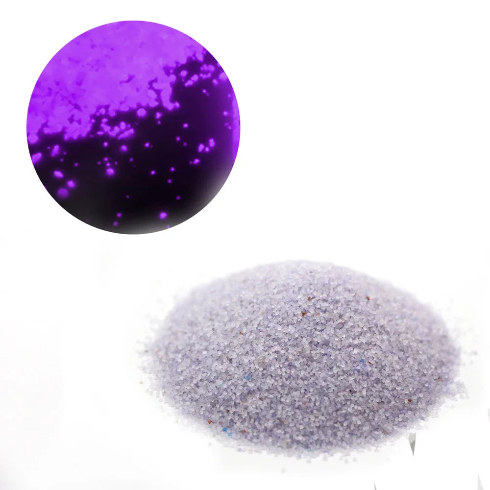 1 Bag Luminous Particles Sand Colorful Glow Powder