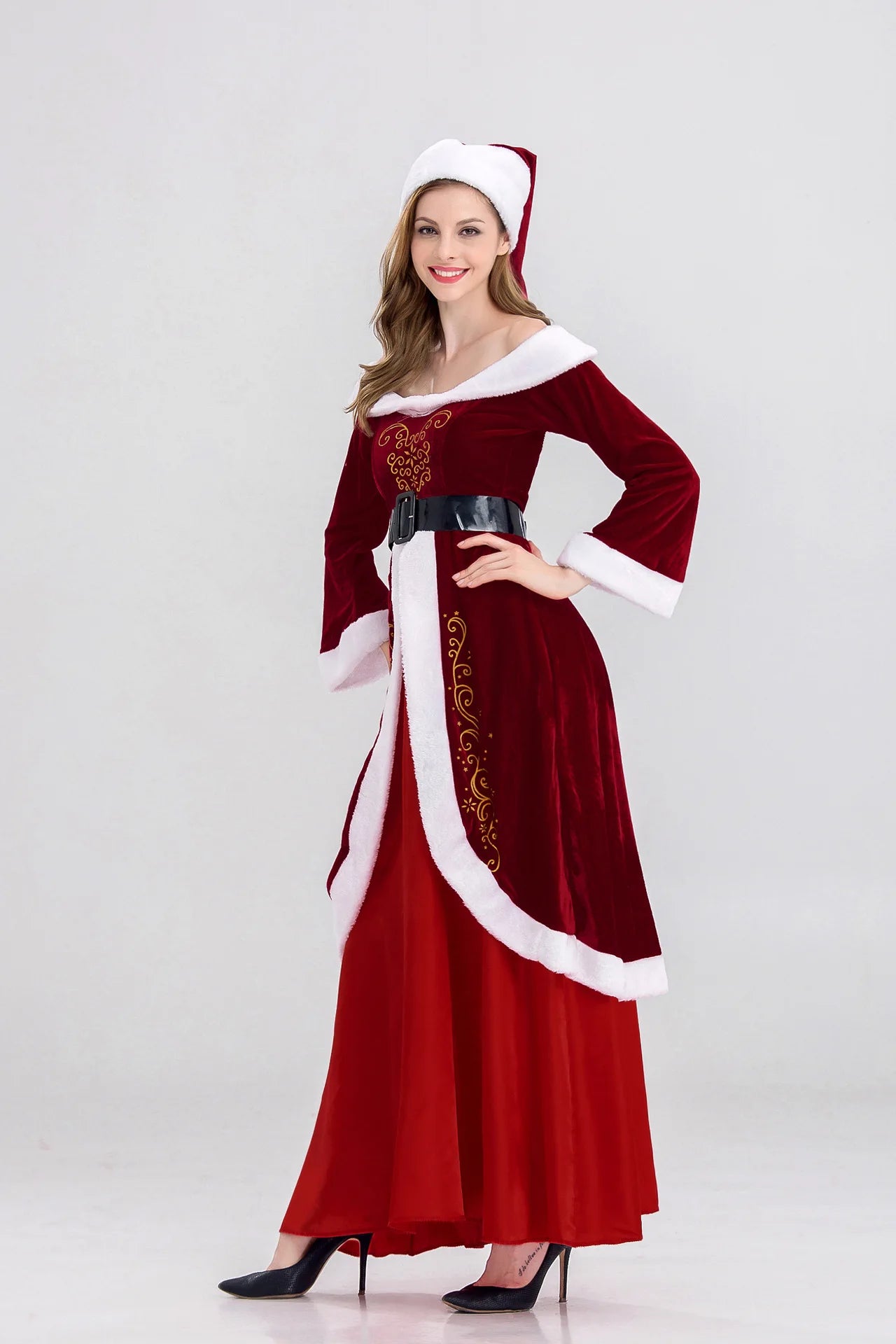 Christmas Santa Claus Costume  Adult