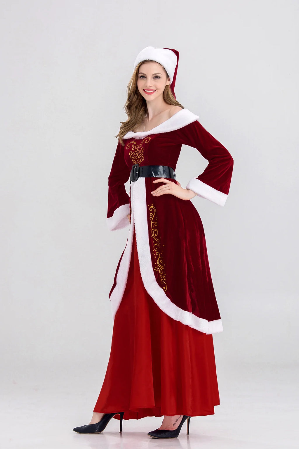 Christmas Santa Claus Costume  Adult