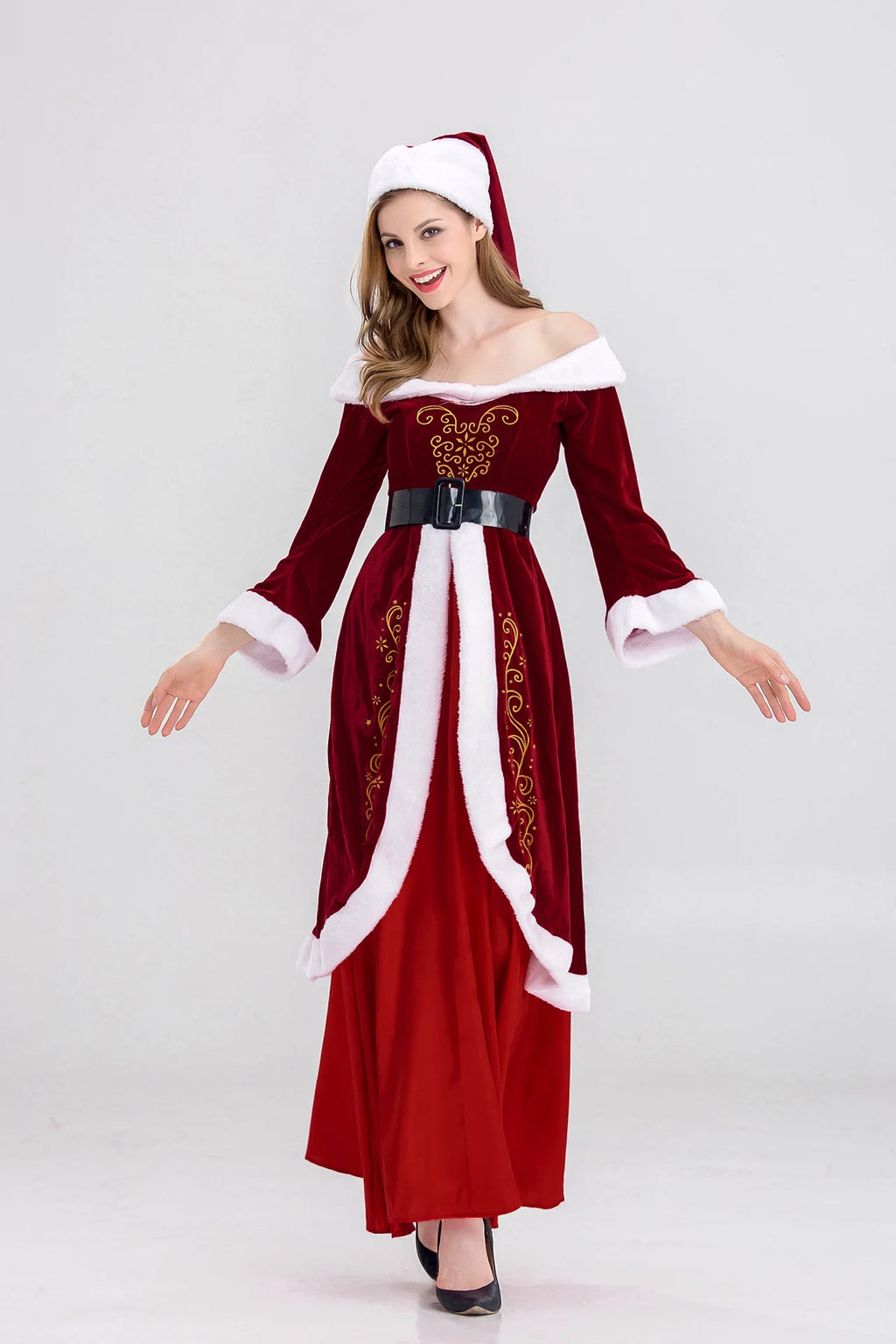 Christmas Santa Claus Costume  Adult