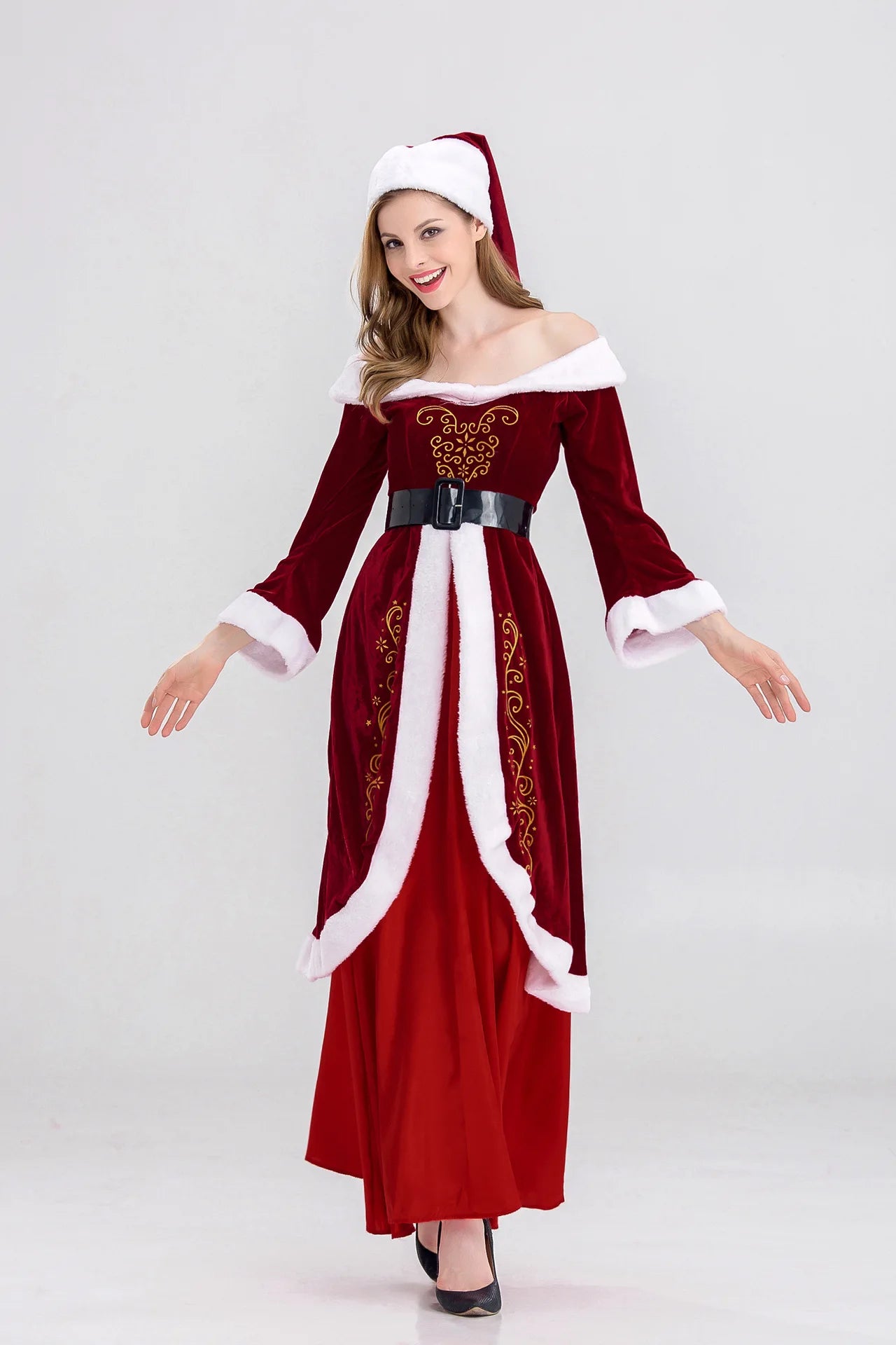 Christmas Santa Claus Costume  Adult