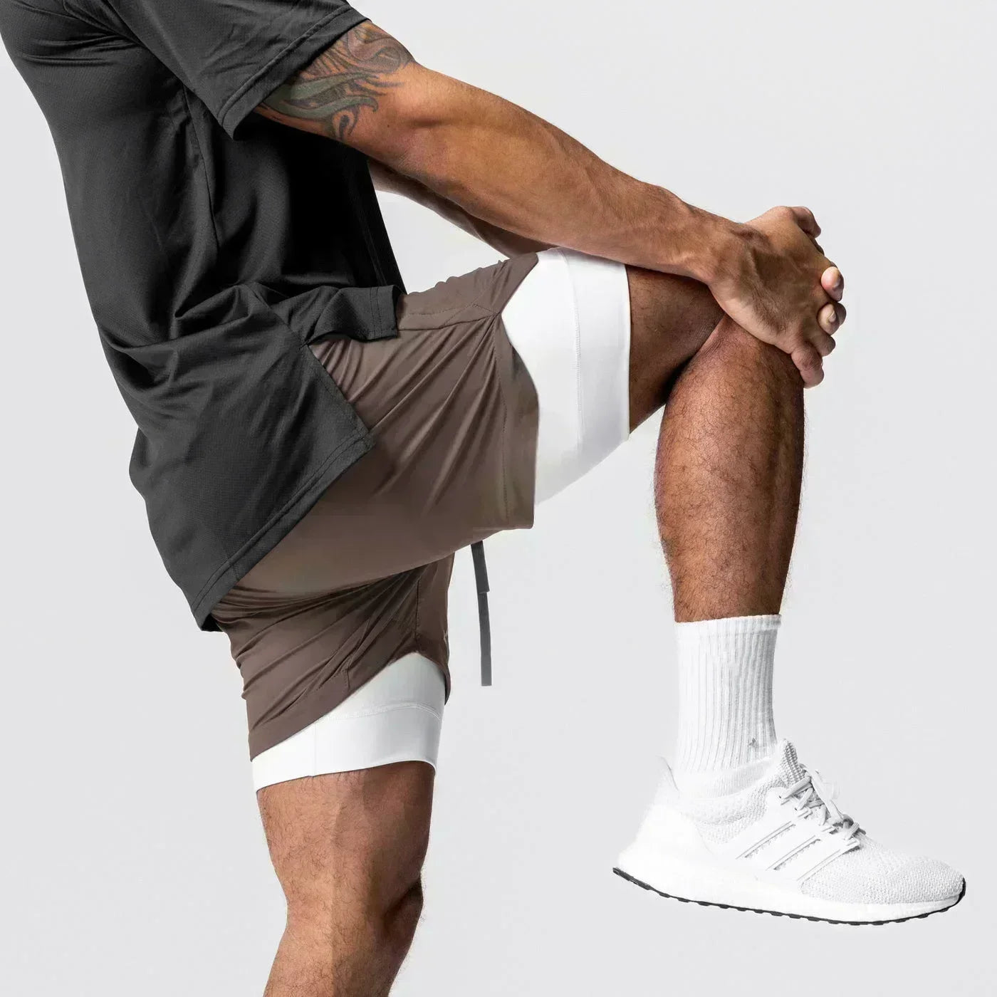 Dragon Ball Men's Double Layer 2-in-1 Shorts