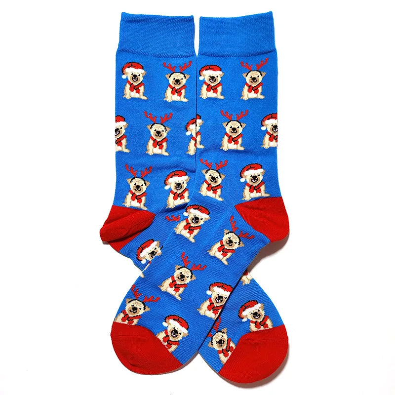 2025 New Men Christmas Socks