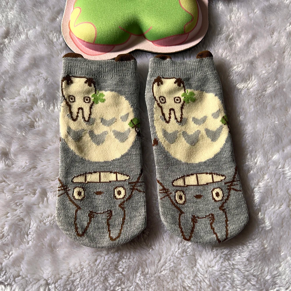 Cartoon Cat Socks Cute ❤️😁