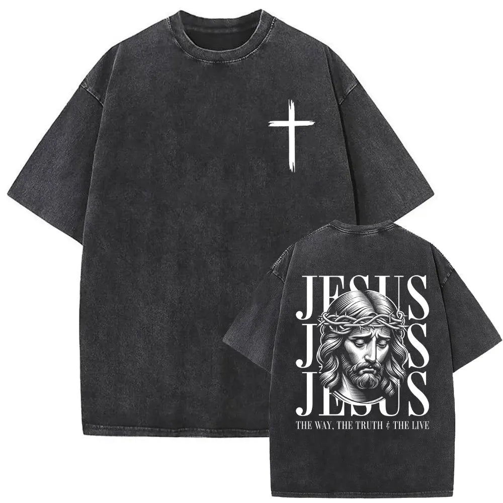 Jesus Vintage Washed T-shirt