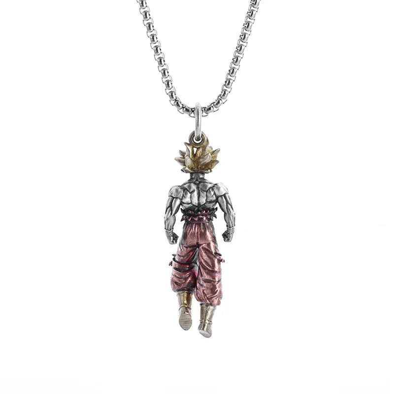 NEW! Dragon Ball Z Super Saiyan Son Goku Necklace <3