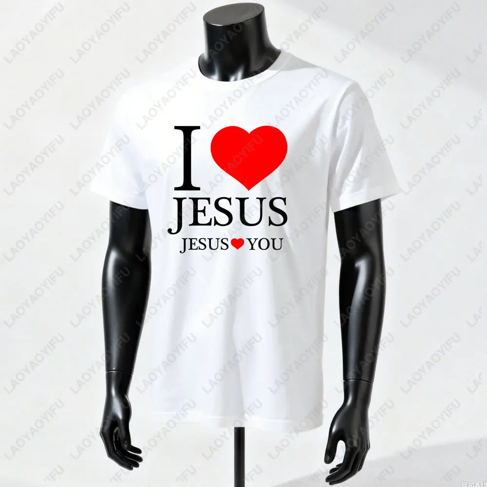 I LOVE JESUS CHRISTIAN T-Shirt