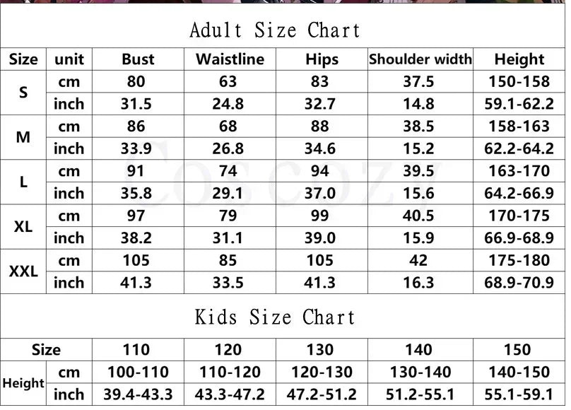 Kamado Nezuko Cosplay Costume