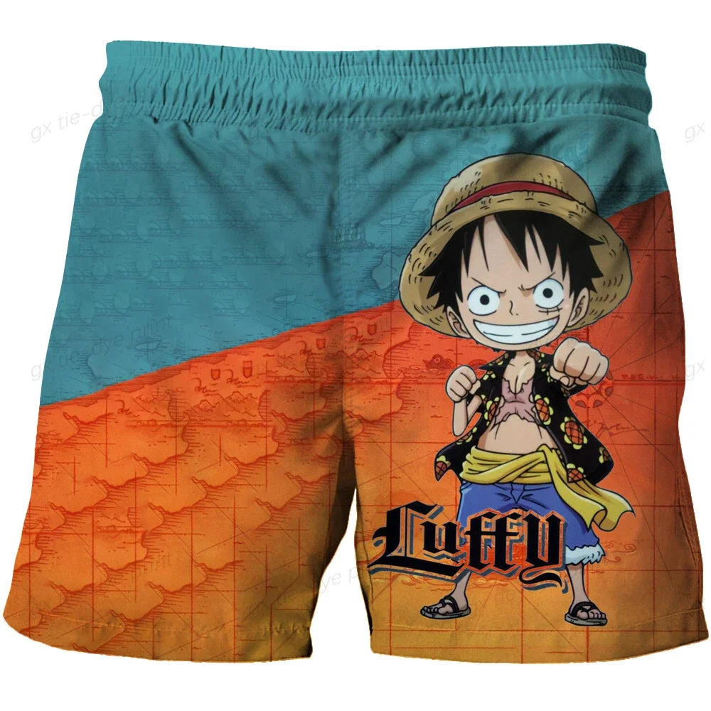 One Piece Harajuku Style Shorts