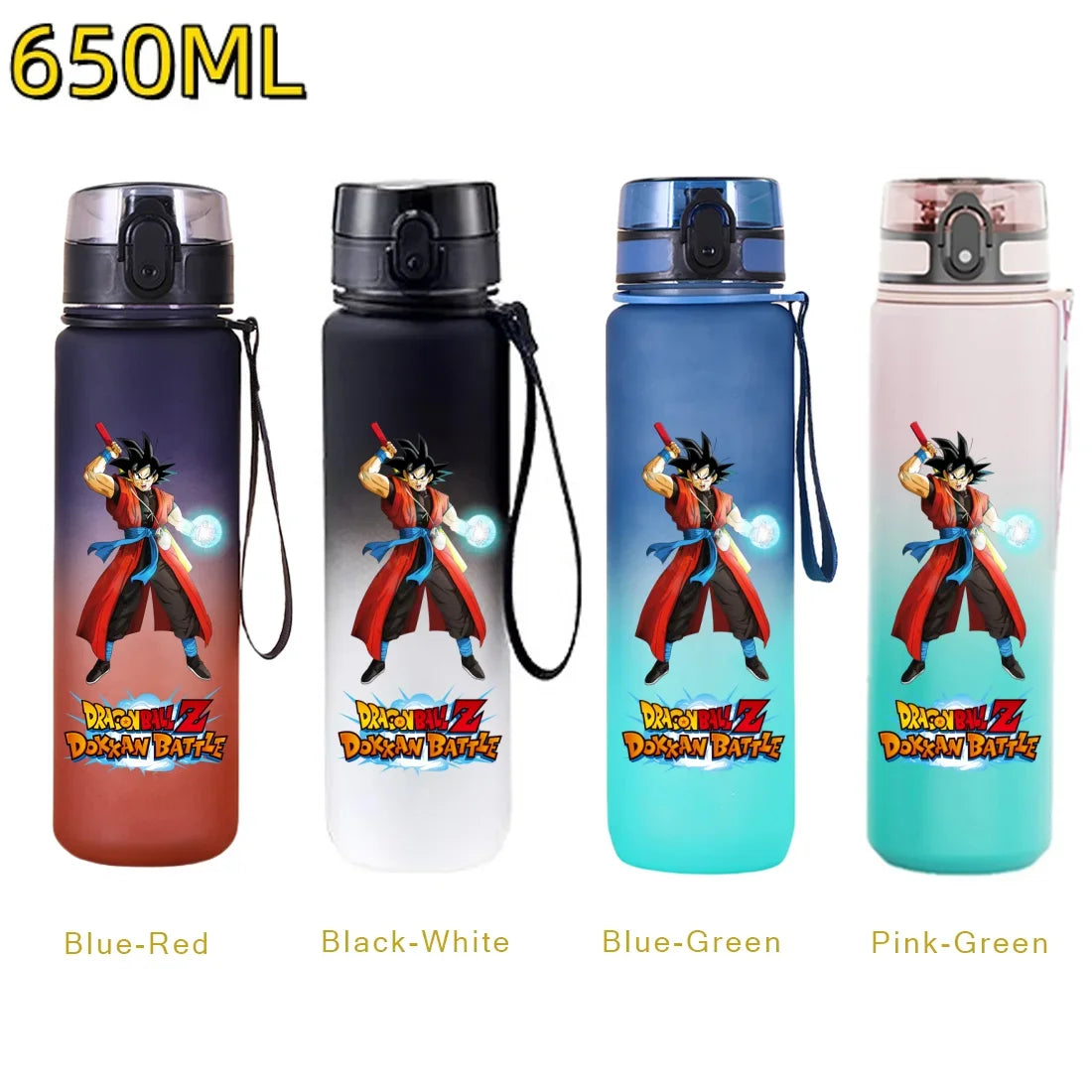 650ML Anime Dragon Ball Son Goku Sports Water Bottle