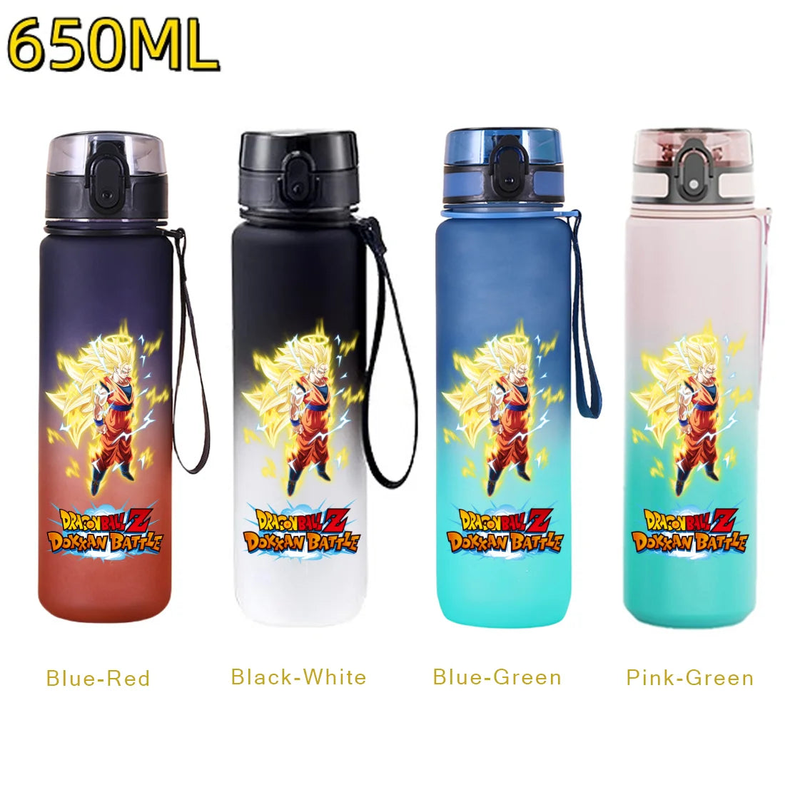 650ML Anime Dragon Ball Son Goku Sports Water Bottle