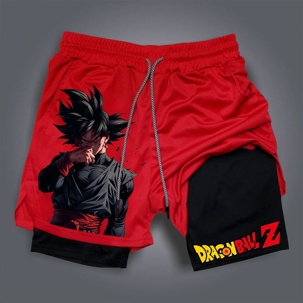 Dragon Ball Anime Printed Sports Shorts