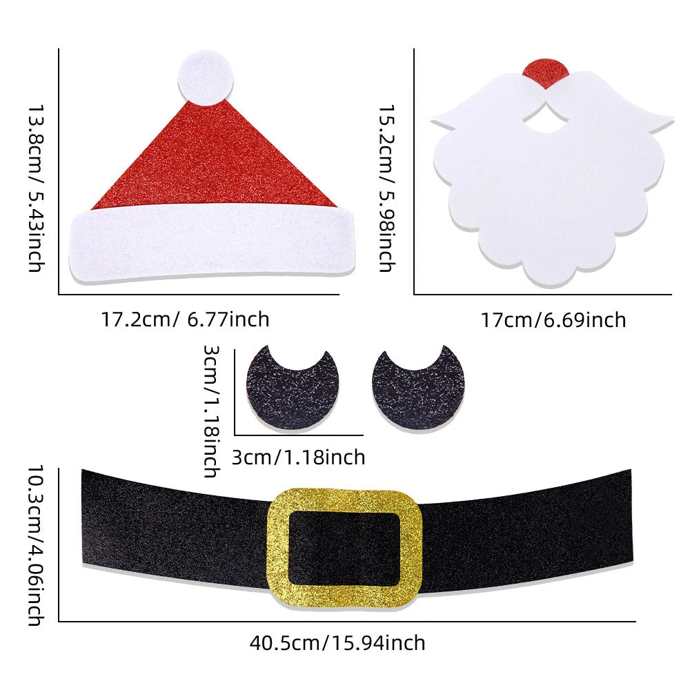 Christmas Door Window Stickers