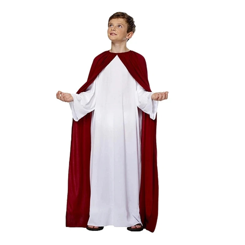 Jesus And Girl Virgin Mary Religious Outfit Cosplay