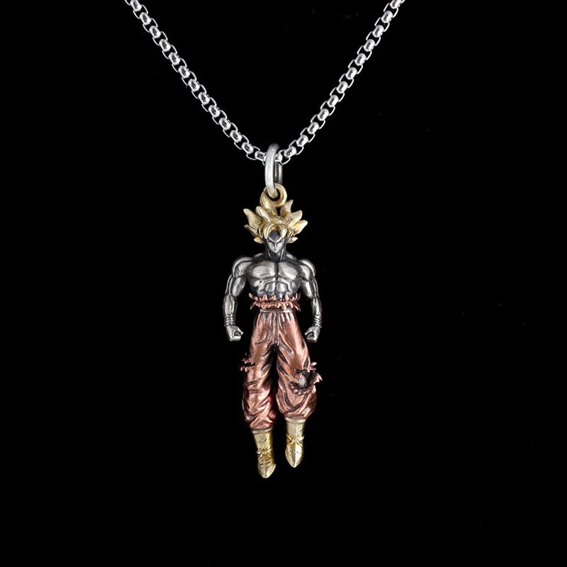 NEW! Dragon Ball Z Super Saiyan Son Goku Necklace <3