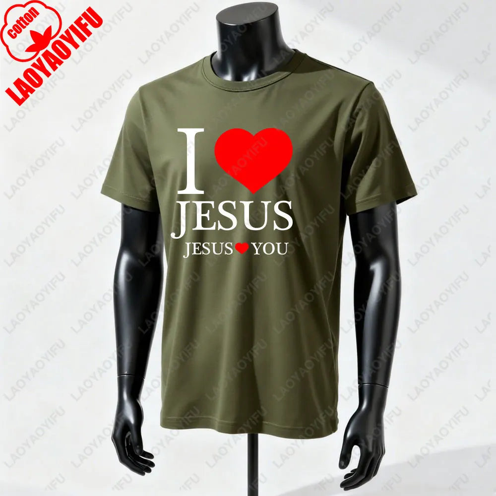 I LOVE JESUS CHRISTIAN T-Shirt