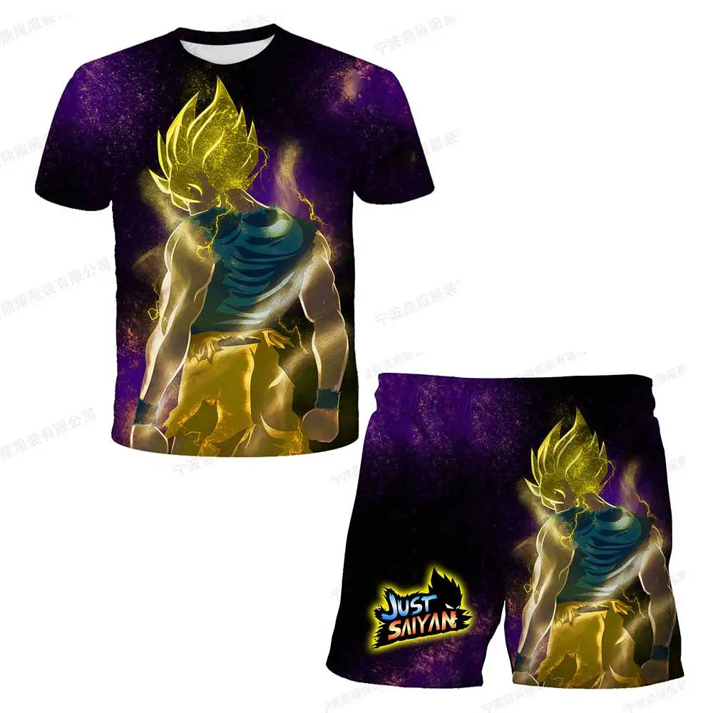 Anime Dragon Ball Z Boy 3D T-shirt