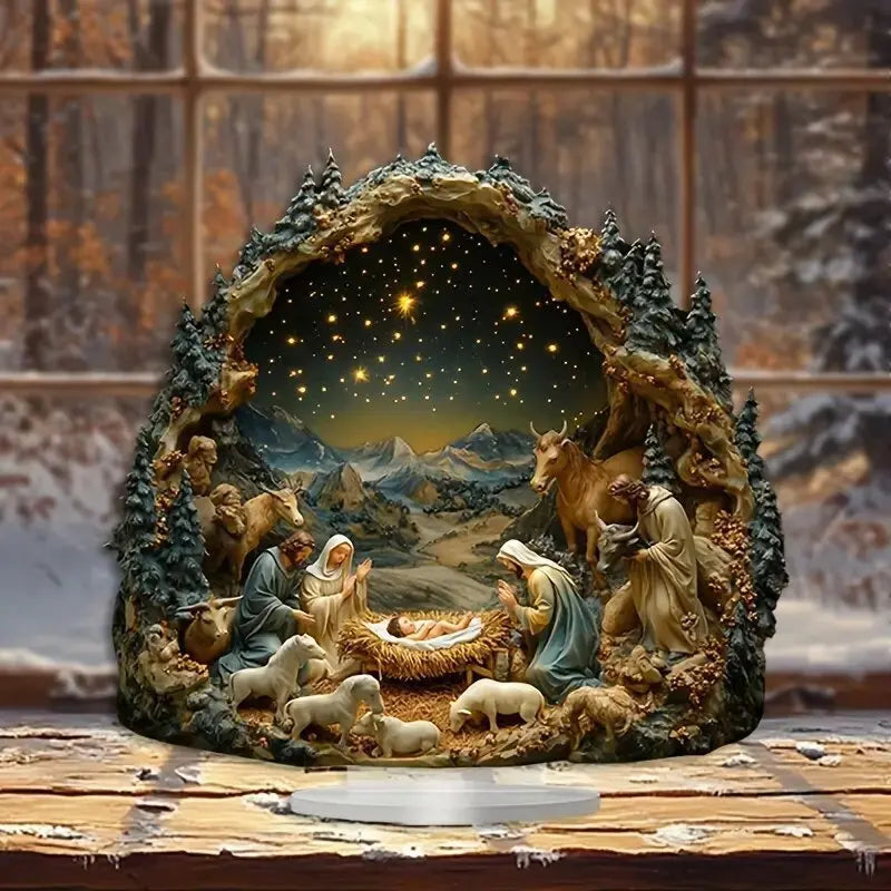 Nativity Scene Statue <3