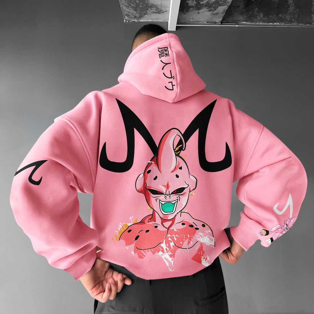 Dragon Ball Z Majin Buu Pink Hoodie 🩷🩷🩷