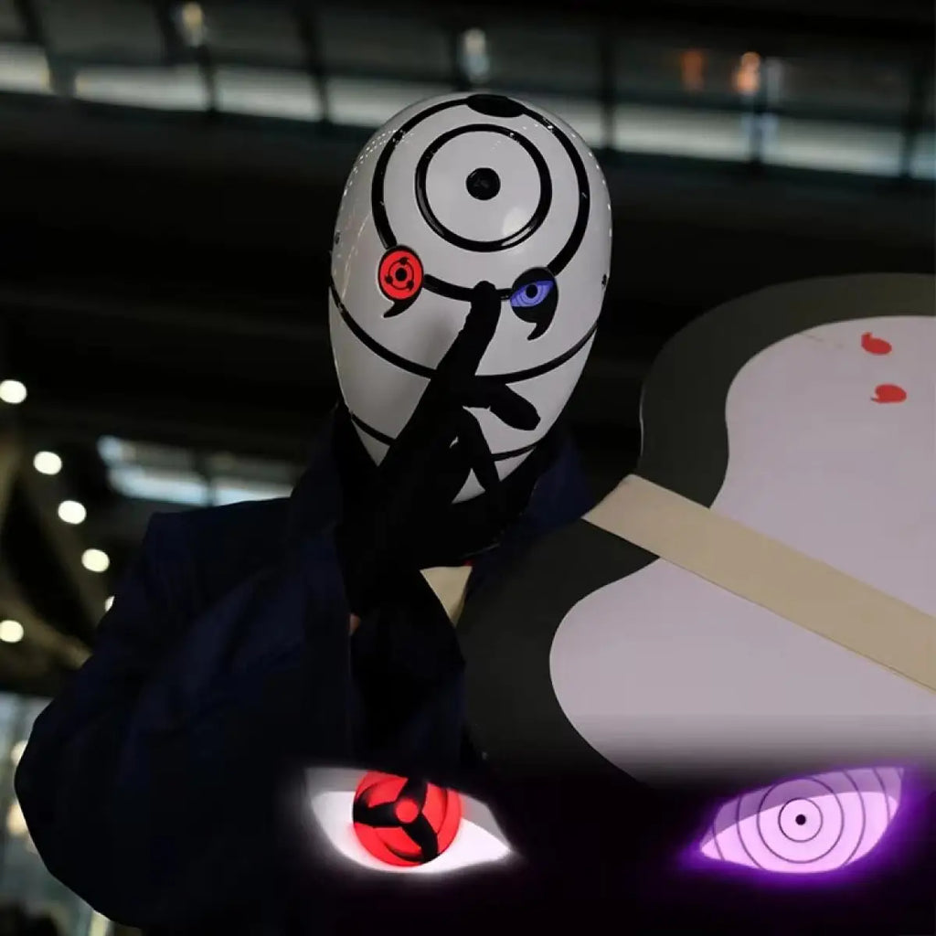 Akatsuki Tobi Mask with LED 🫨🫨