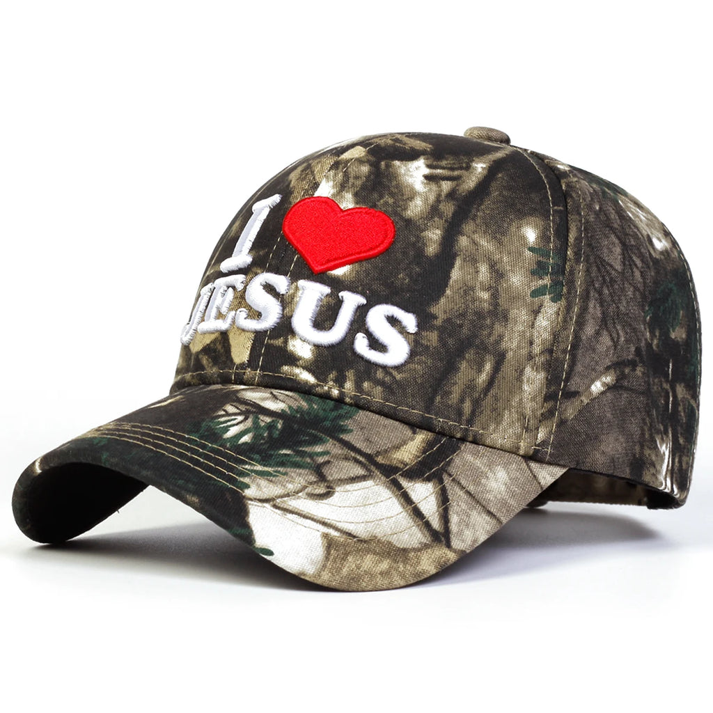 Unisex I LOVE JESUS Baseball Caps ❤️