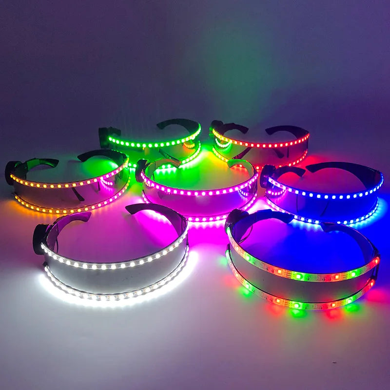 LED Neon Glowing Gloves