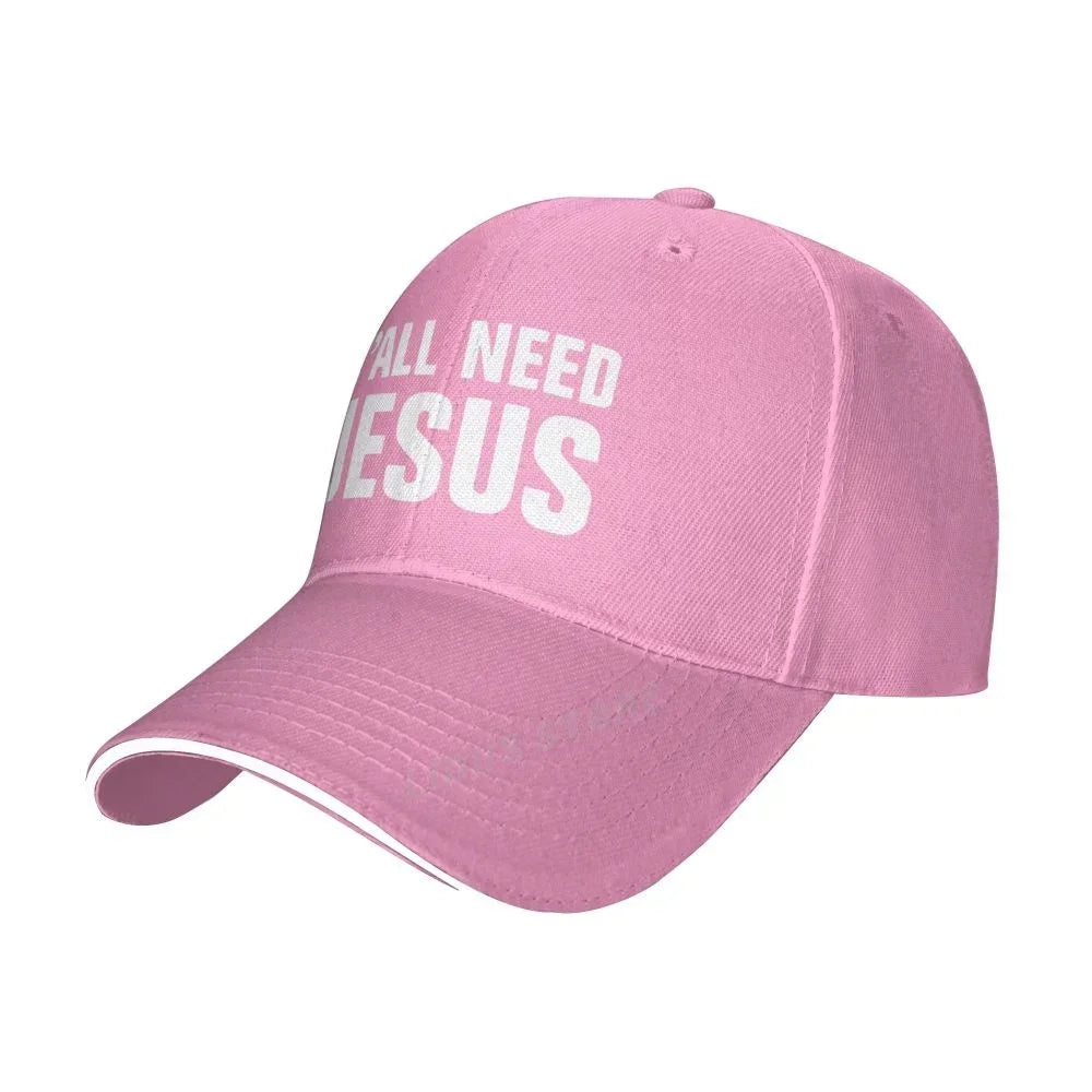 Y'all Need Jesus Baseball Cap ❤️