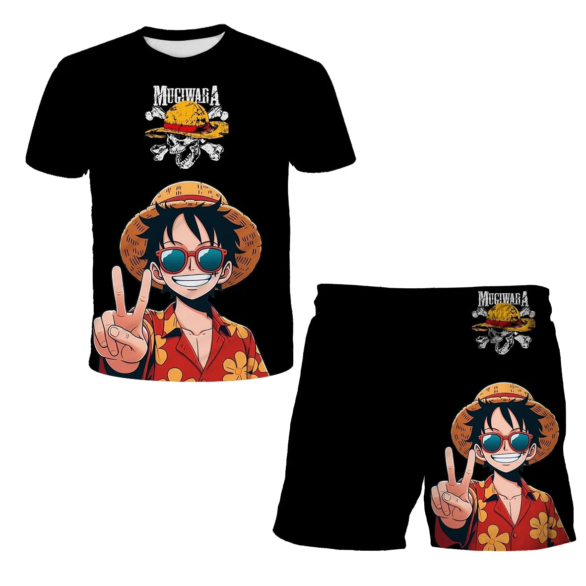Anime 3D One Piece T-shirt