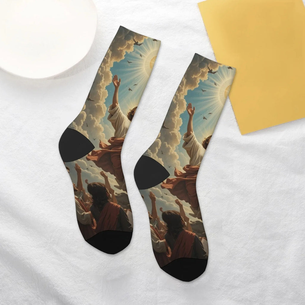 Jesus Sacred Heart Socks