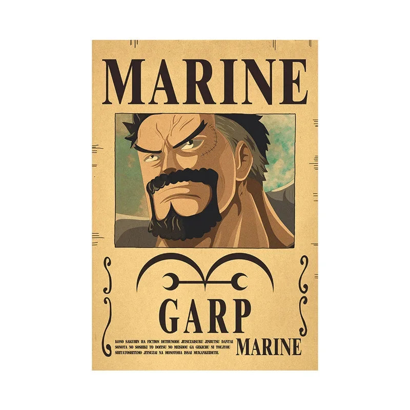 One Piece Anime Bounty Wanted Posters