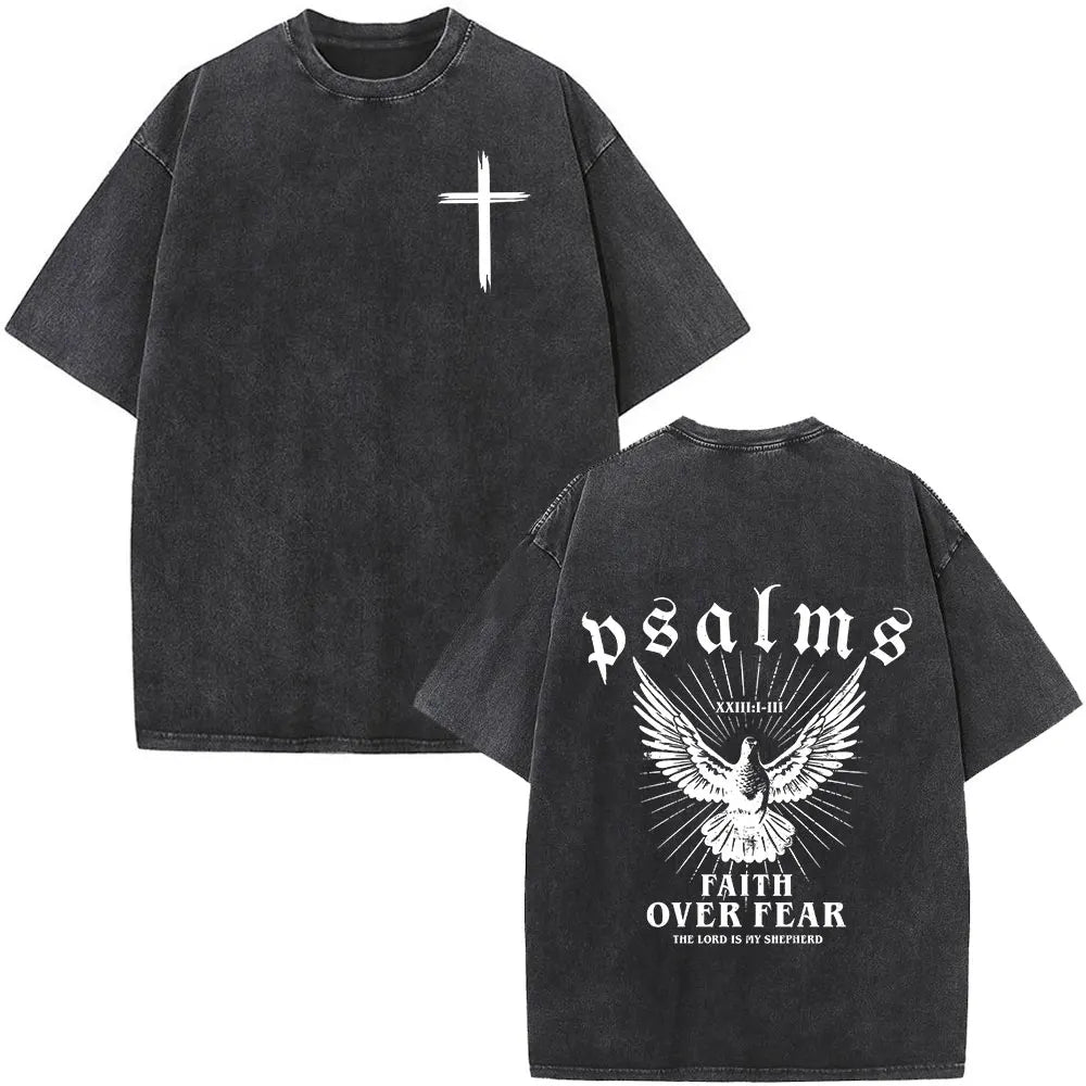 Bible Verse Washed T-shirts