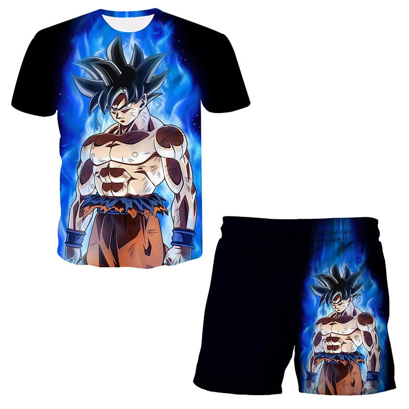Anime Dragon Ball Z Boy 3D T-shirt