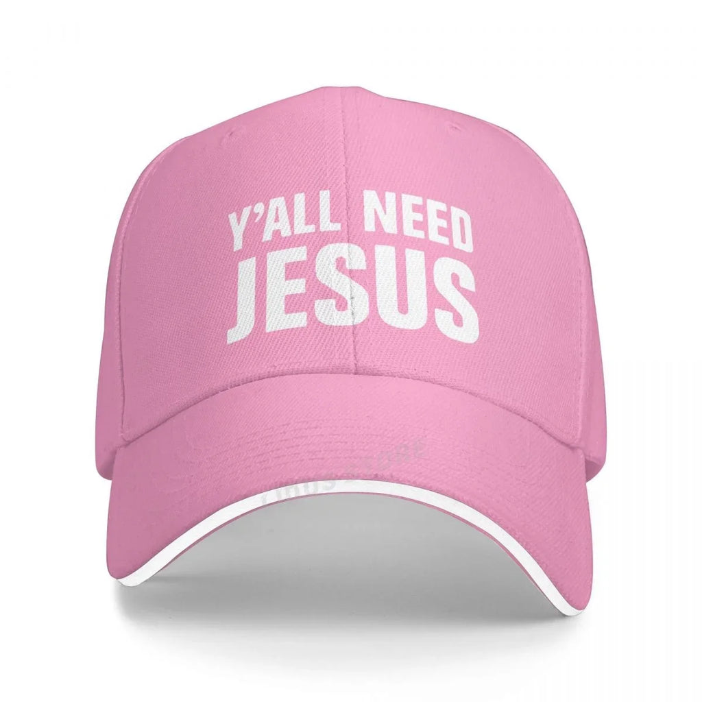Y'all Need Jesus Baseball Cap ❤️