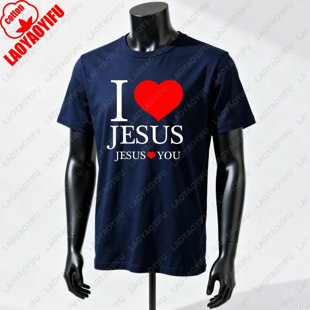 I LOVE JESUS CHRISTIAN T-Shirt