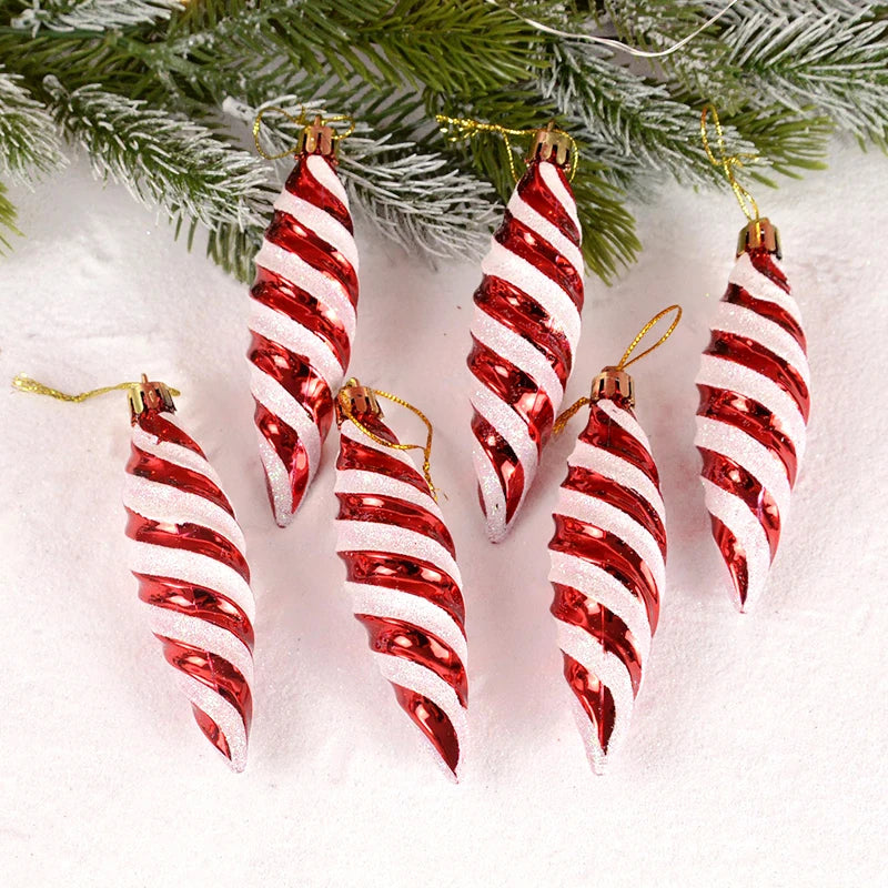 Christmas Lollipop Candy Cane Pendant
