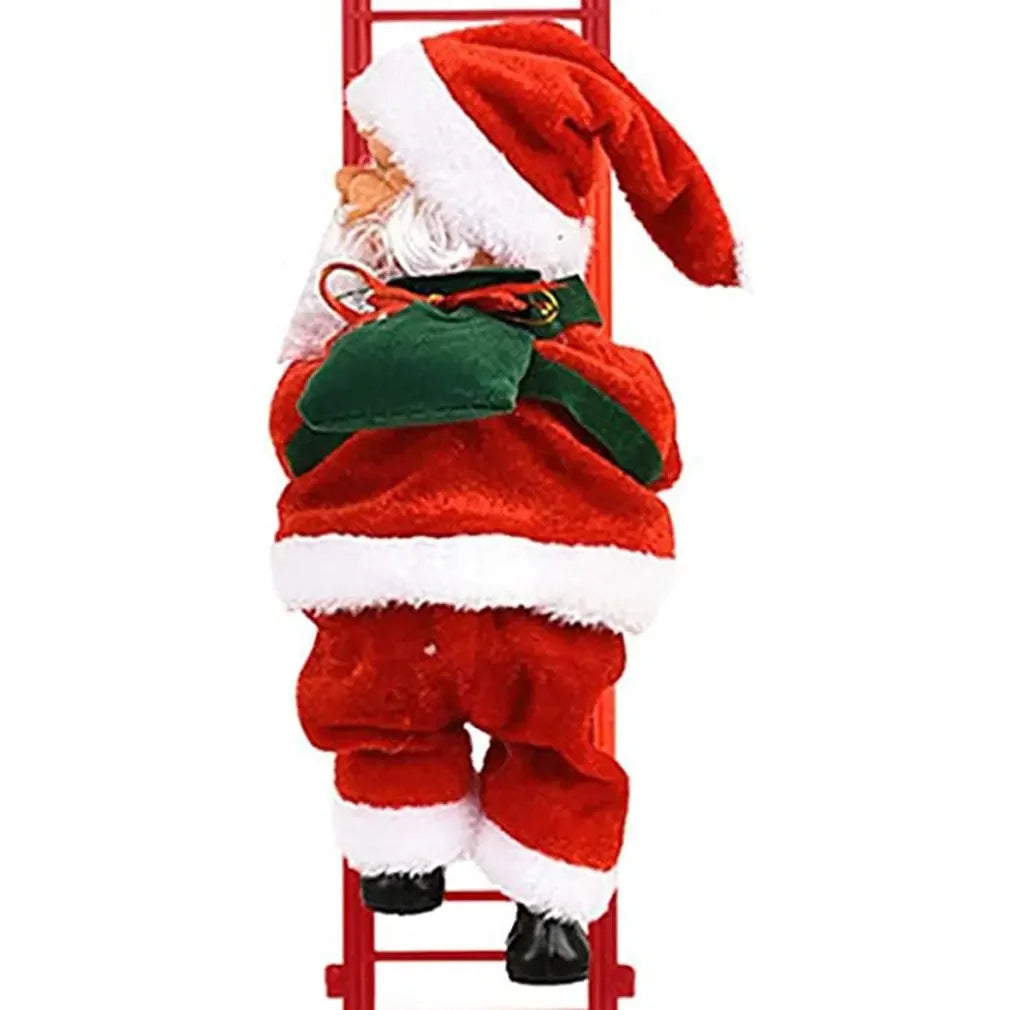 Electric Climbing Ladder Santa Claus Music