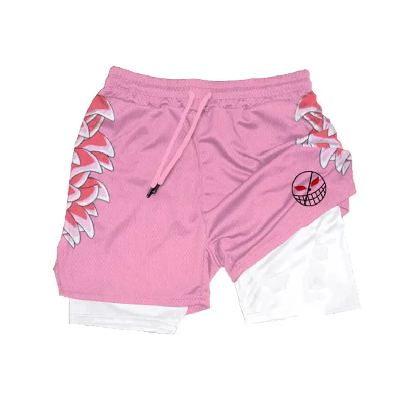 Anime Performance Shorts Men Women 2 In 1
