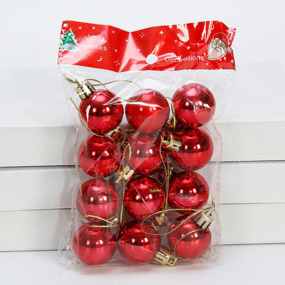 12Pcs Christmas Balls <3