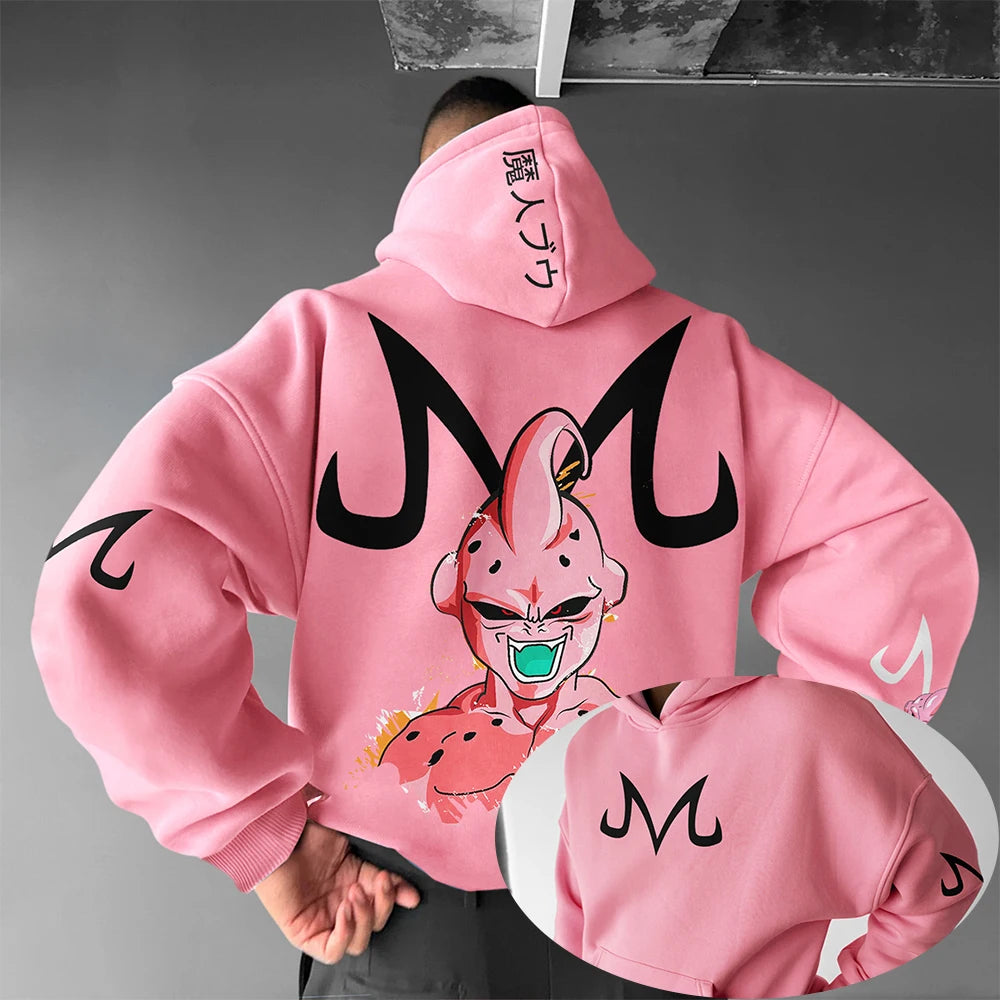 Dragon Ball Z Majin Buu Pink Hoodie 🩷🩷🩷
