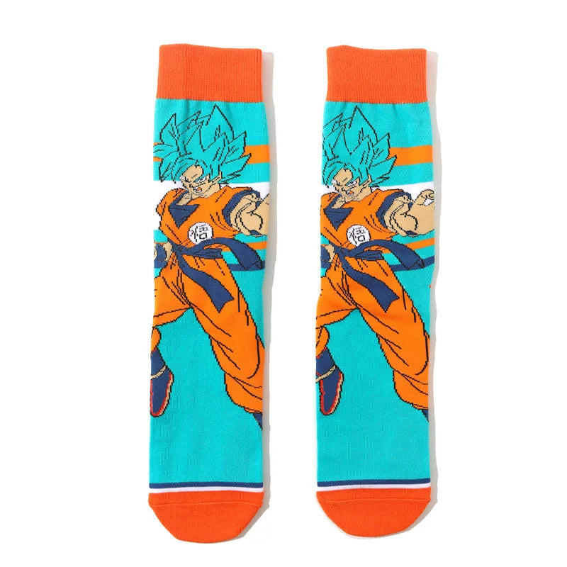 5 pairs Anime Socks Dragon Ball Z❤️