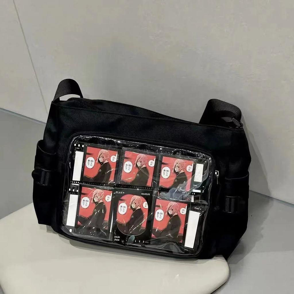 NEW! Japan Style Transparent Postcard Bag