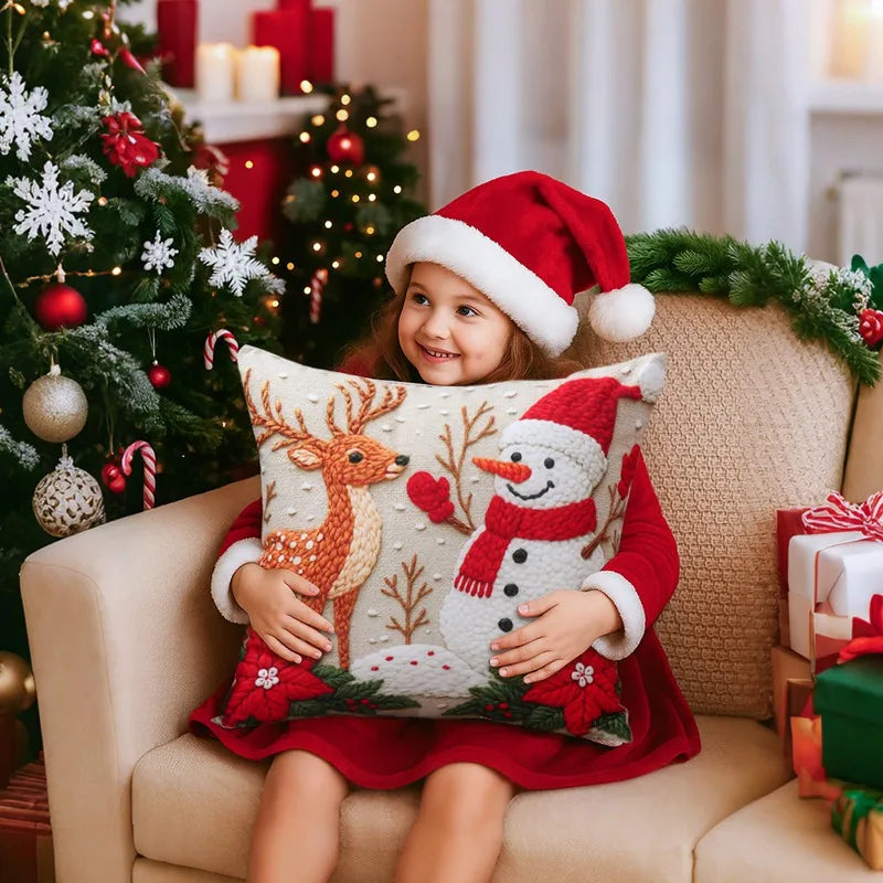 4pcs Merry Christmas Cushion Cover