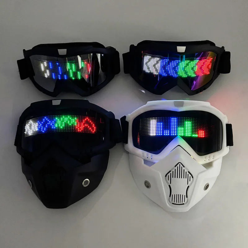 LED Neon Glowing Gloves