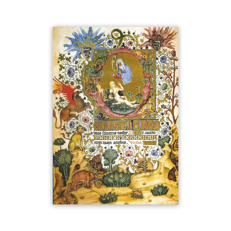 Colorful Illustrations of Vintage Illuminated Manuscripts r