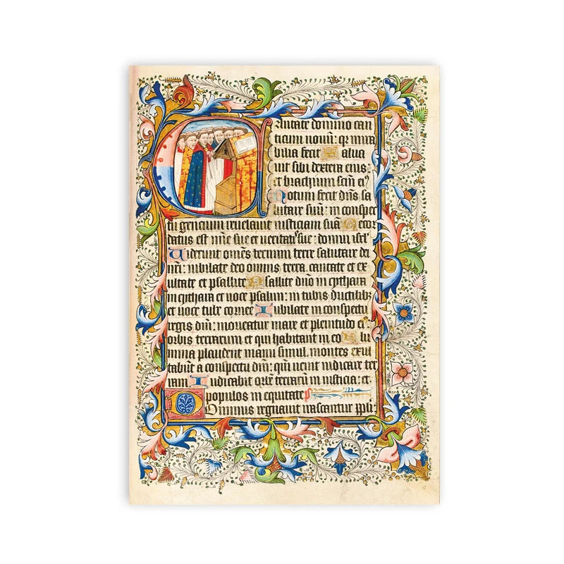 Colorful Illustrations of Vintage Illuminated Manuscripts r