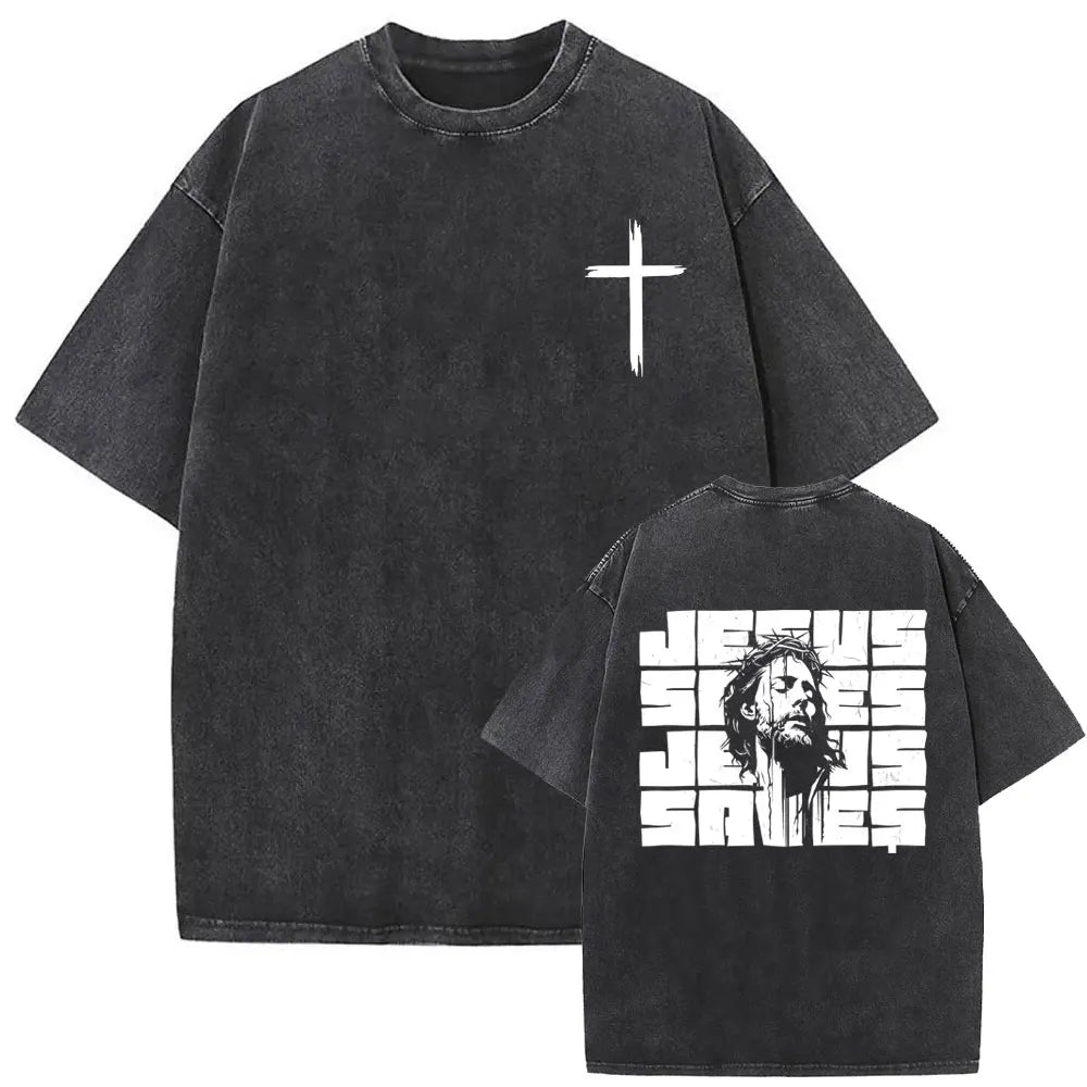 Jesus Vintage Washed T-shirt