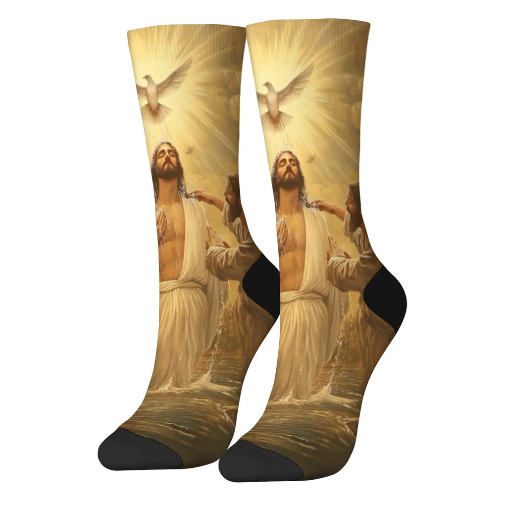 Jesus Sacred Heart Socks